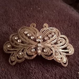 Tiara/hair beret w diamond multicolor reflective stones